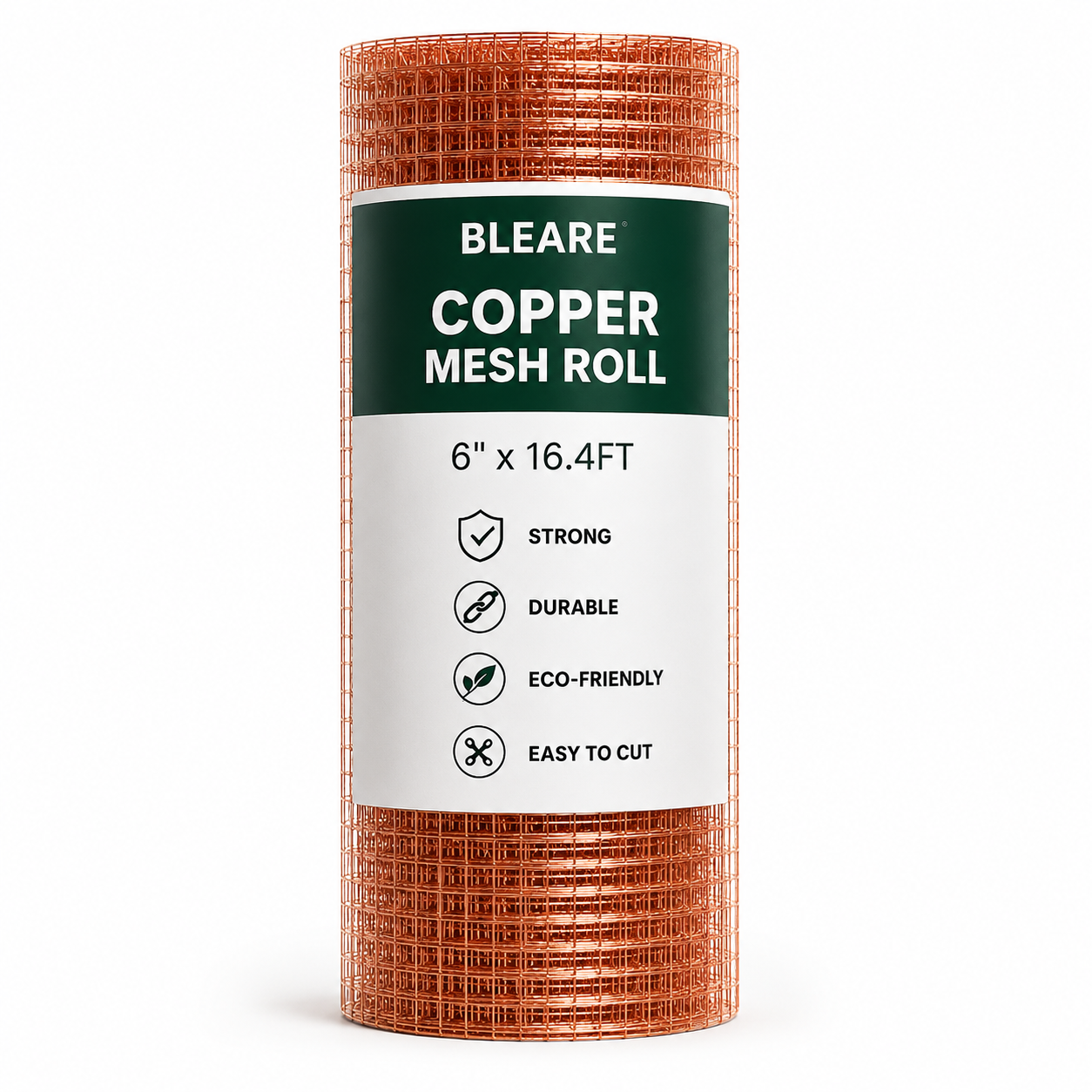 Flat Wire Red Copper Electronic Shielding Knitted Mesh