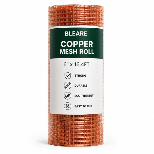 Flat Wire Red Copper Electronic Shielding Knitted Mesh